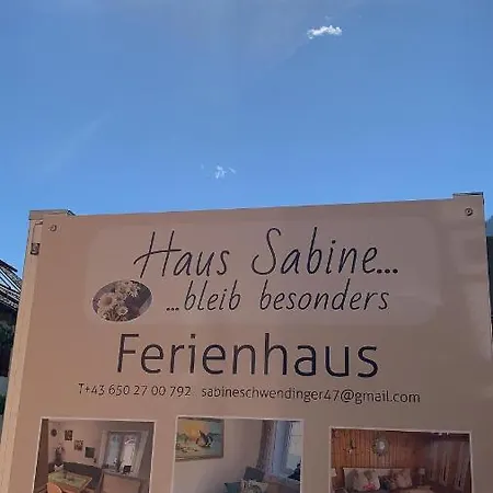 Hébergement de vacances Haus Sabine